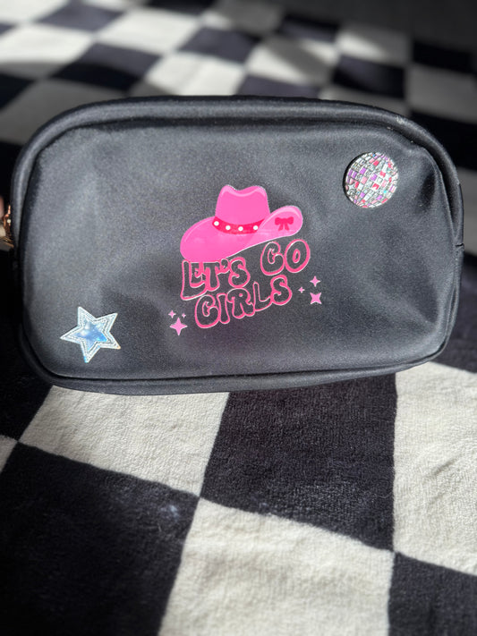 Let’s go girls makeup bag!