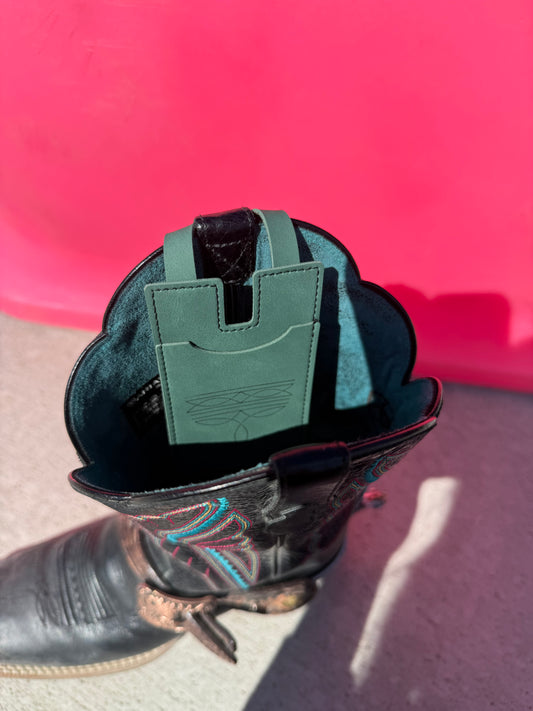 Card Holder for Boots