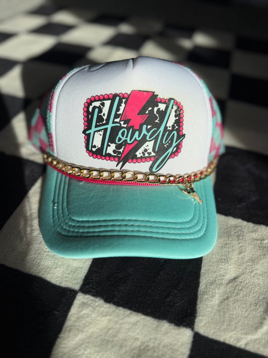 Howdy trucker hat!